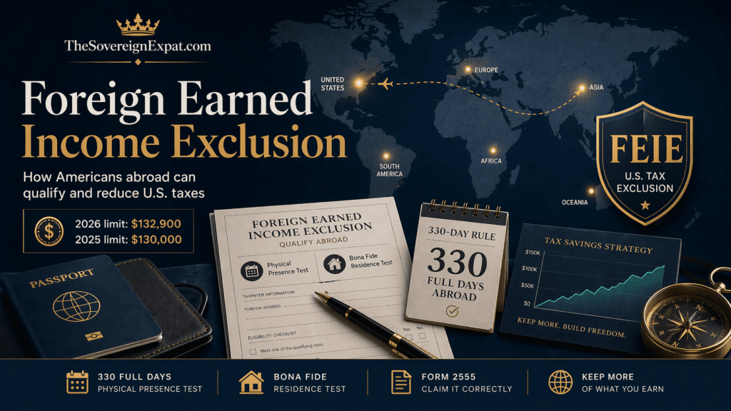 How to qualify for the foreign earned income exclusion: An Expert Guide for American Expats & Digital Nomads